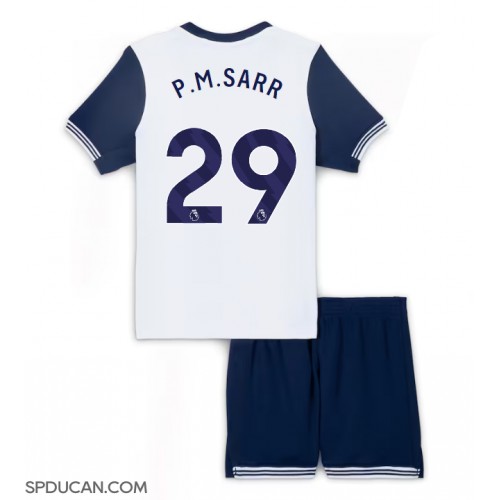 Dječji Nogometni Dres Tottenham Hotspur Pape Matar Sarr #29 Domaci 2024-25 Kratak Rukav (+ Kratke hlače)